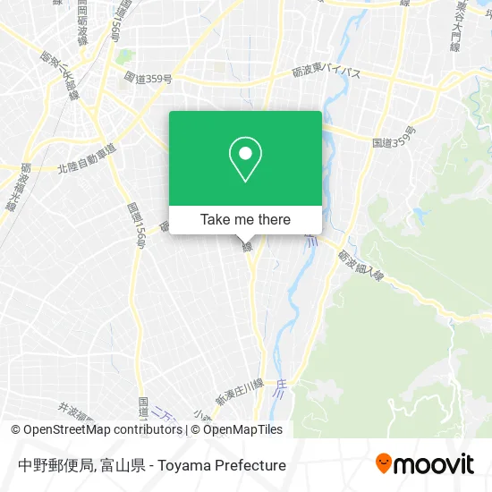 中野郵便局 map