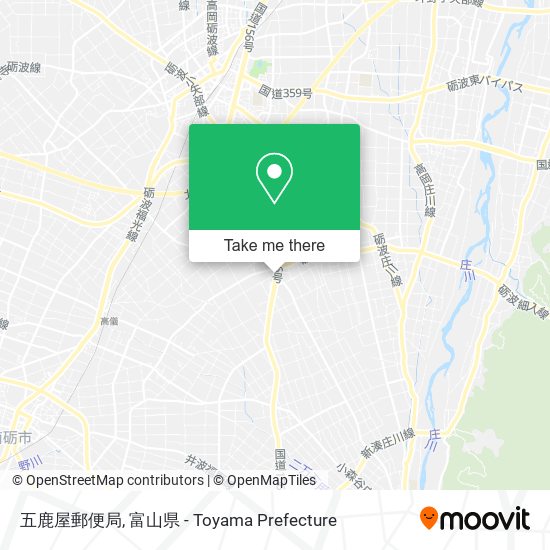 五鹿屋郵便局 map
