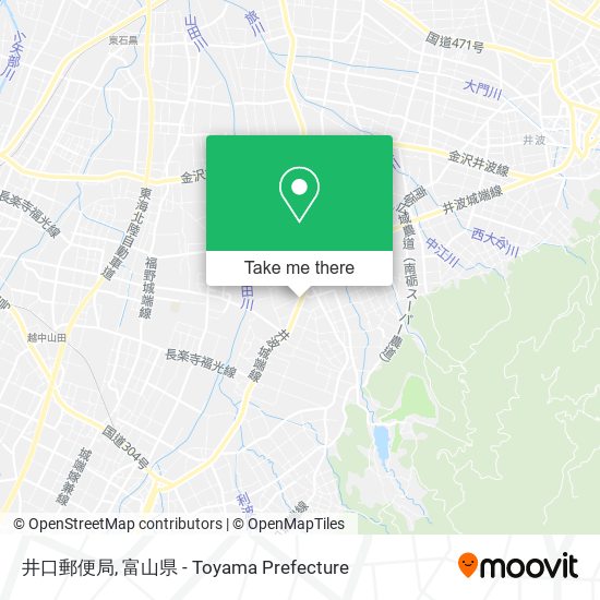 井口郵便局 map