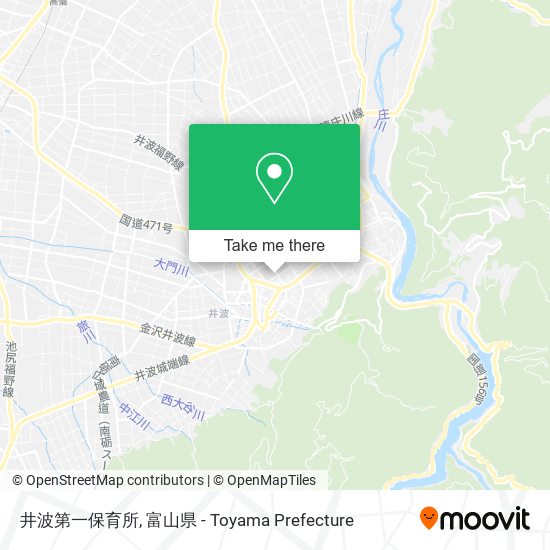 井波第一保育所 map
