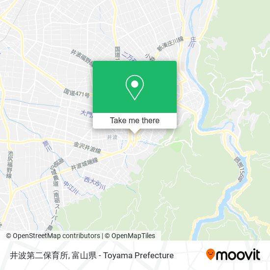 井波第二保育所 map