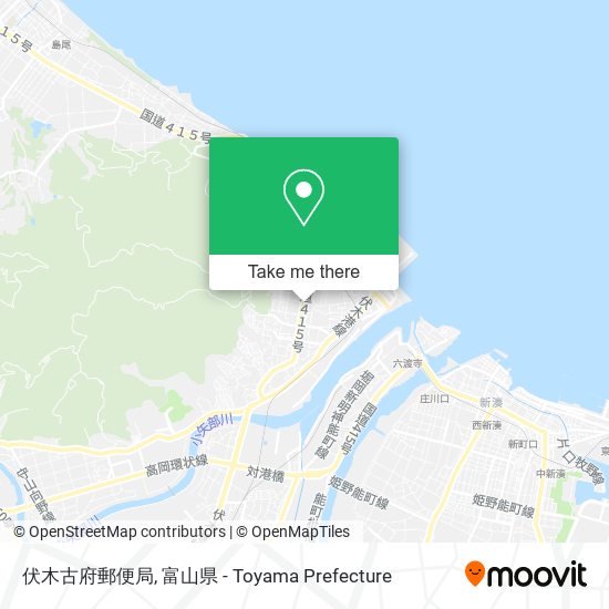 伏木古府郵便局 map