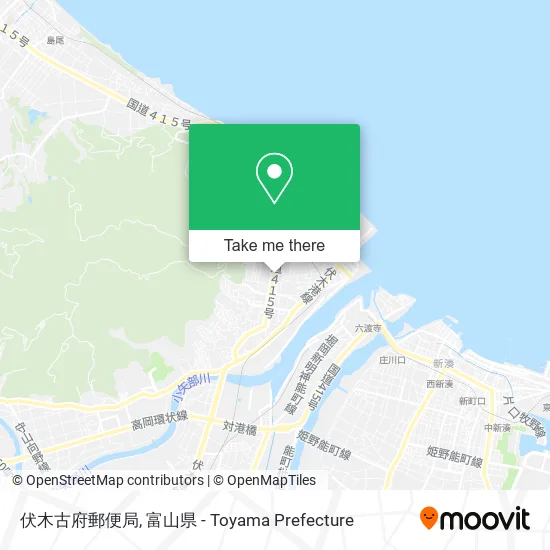 伏木古府郵便局 map