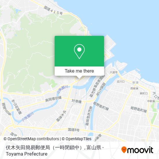 伏木矢田簡易郵便局（一時閉鎖中） map