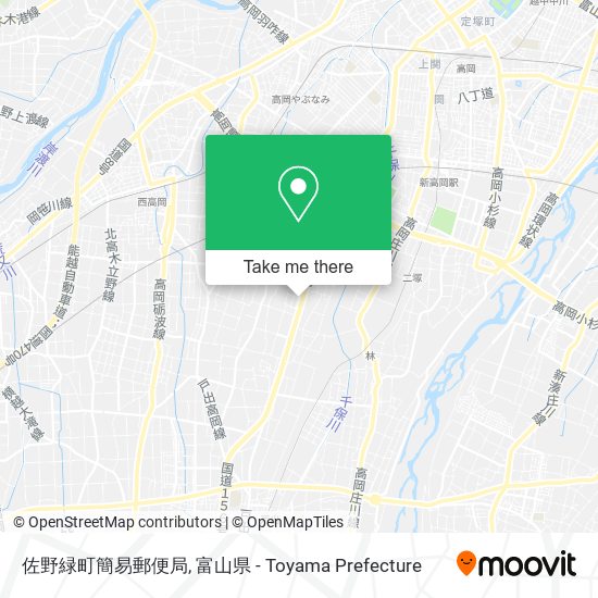 佐野緑町簡易郵便局 map