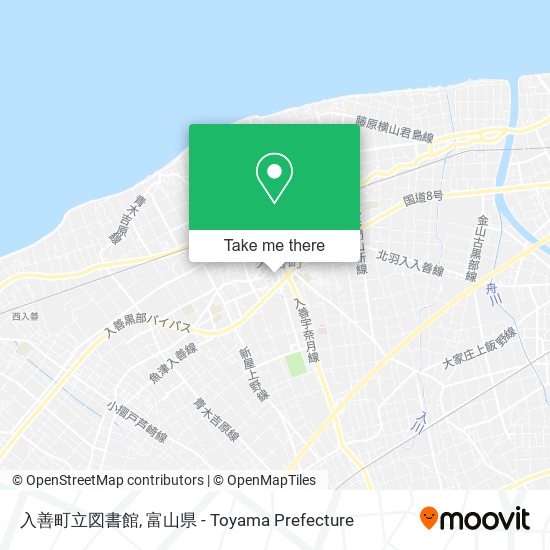 入善町立図書館 map