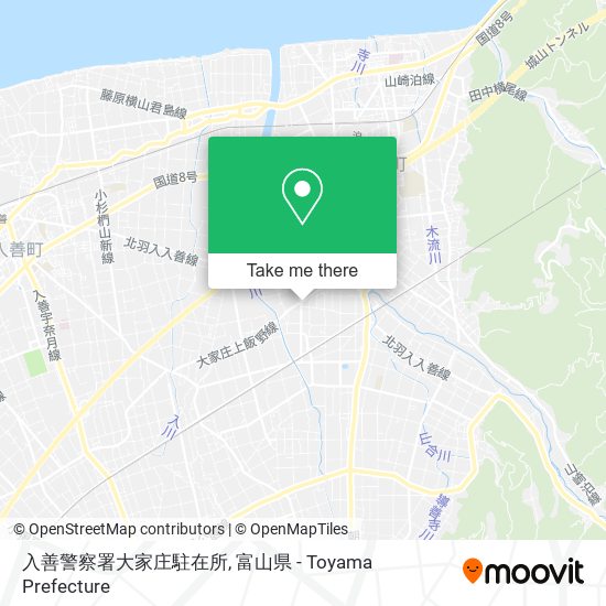 入善警察署大家庄駐在所 map