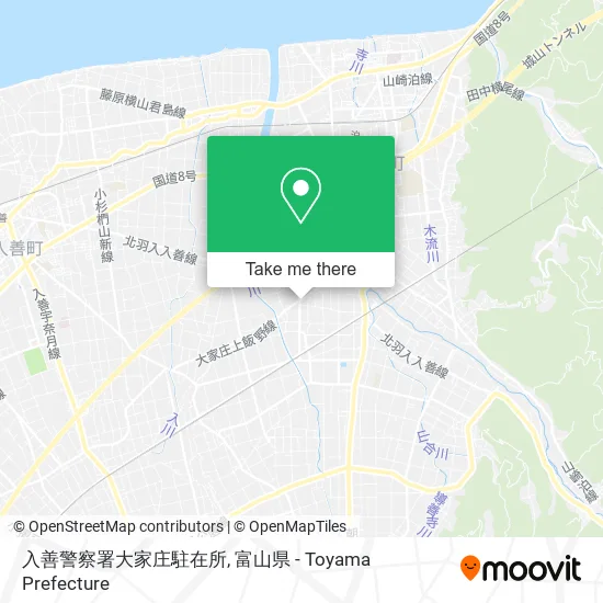 入善警察署大家庄駐在所 map