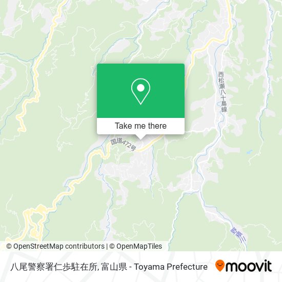 八尾警察署仁歩駐在所 map