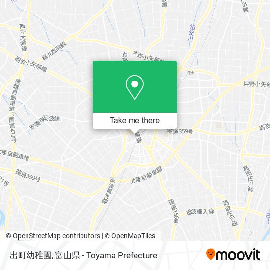 出町幼稚園 map
