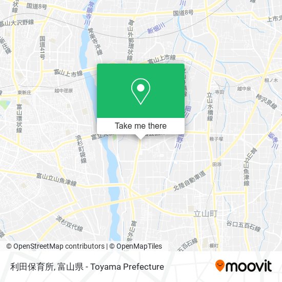 利田保育所 map