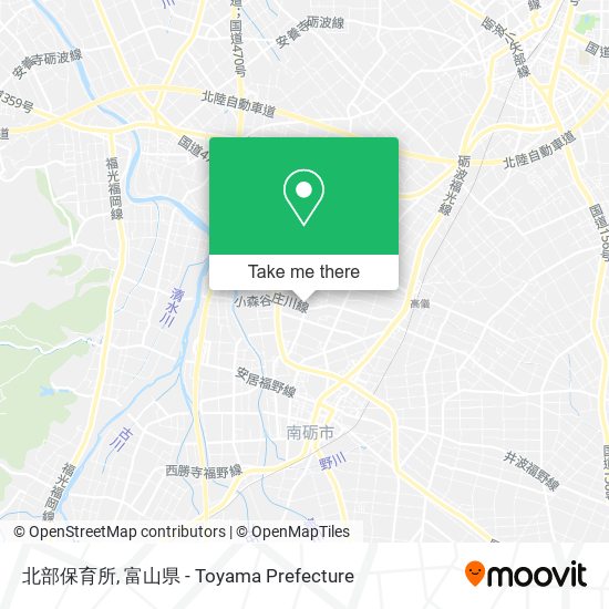 北部保育所 map