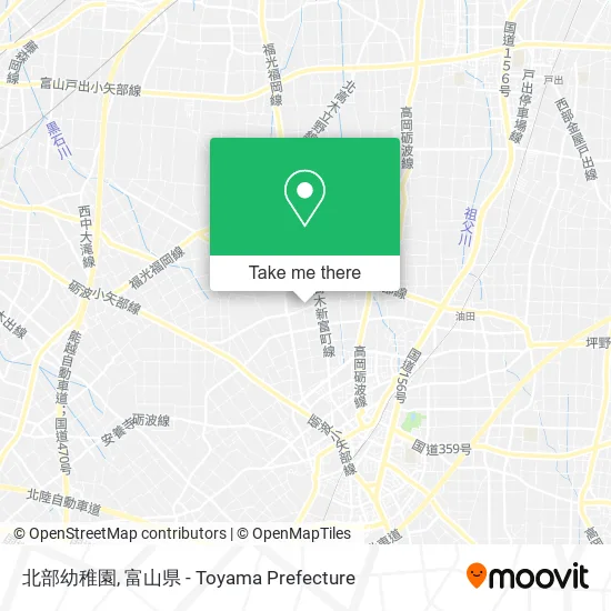 北部幼稚園 map