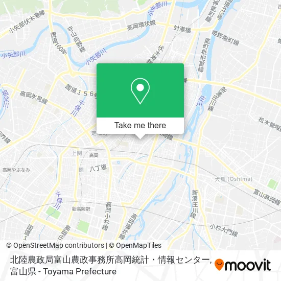 北陸農政局富山農政事務所高岡統計・情報センター map