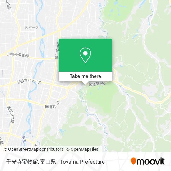 千光寺宝物館 map