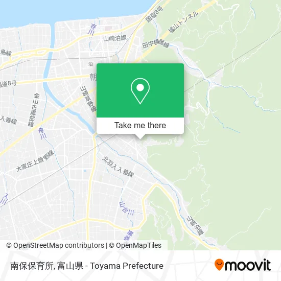 南保保育所 map