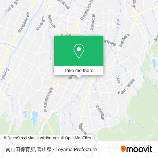 南山田保育所 map