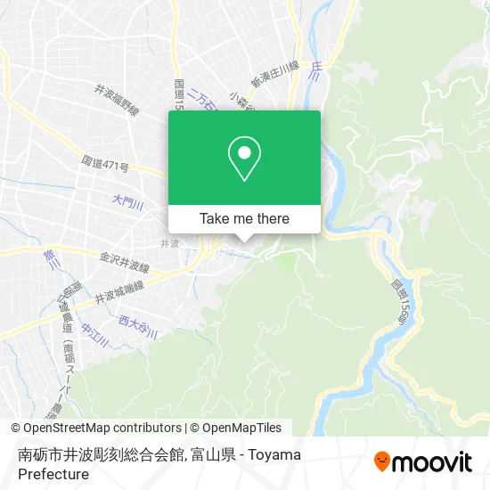 南砺市井波彫刻総合会館 map