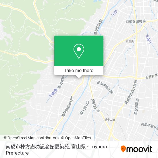 南砺市棟方志功記念館愛染苑 map