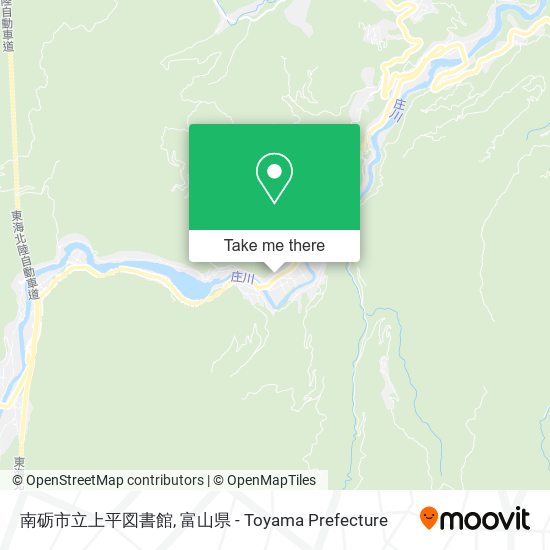 南砺市立上平図書館 map