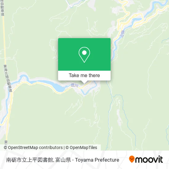 南砺市立上平図書館 map