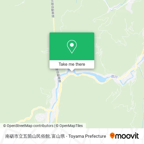南砺市立五箇山民俗館 map