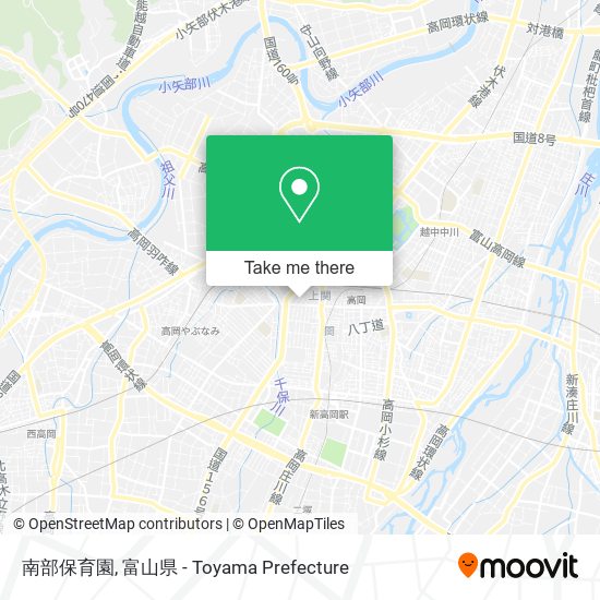 南部保育園 map