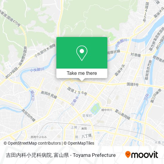 吉田内科小児科病院 map