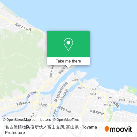 名古屋植物防疫所伏木富山支所 map