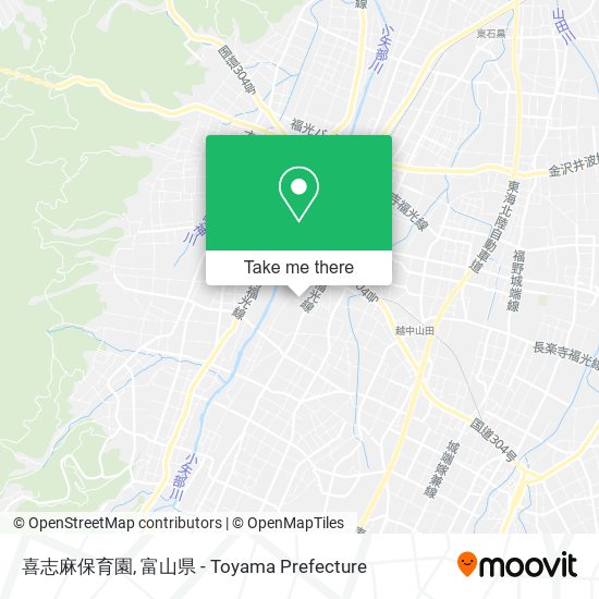 喜志麻保育園 map