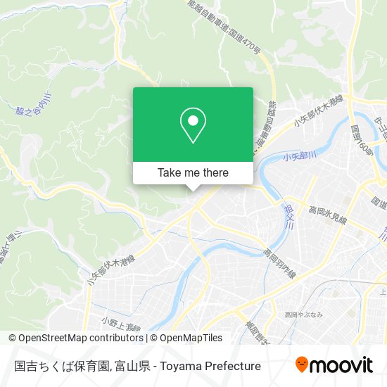 国吉ちくば保育園 map