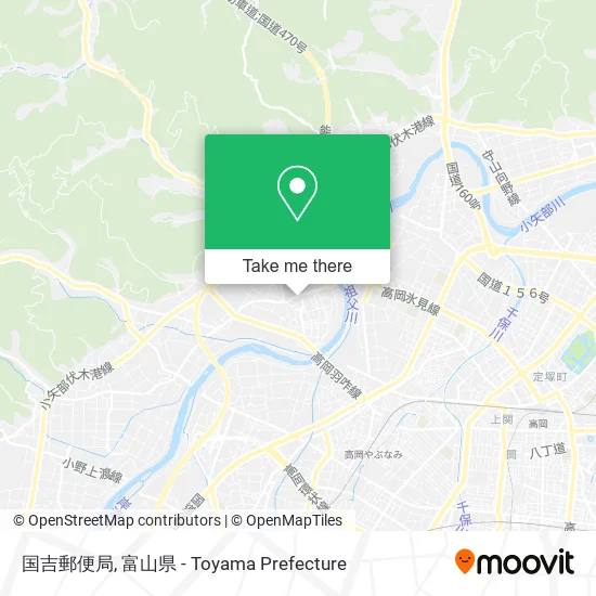 国吉郵便局 map