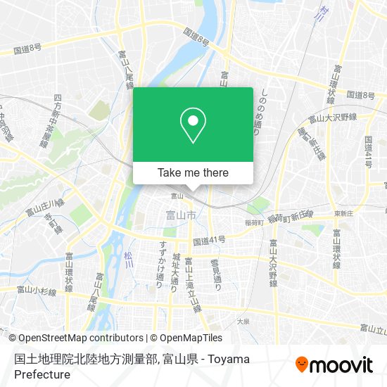 国土地理院北陸地方測量部 map