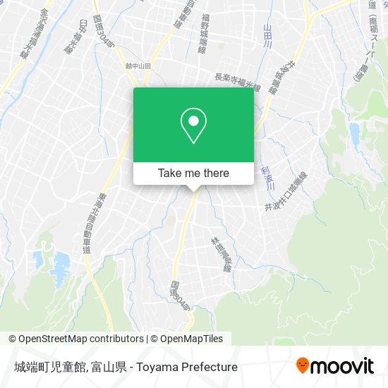 城端町児童館 map