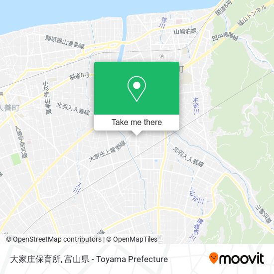 大家庄保育所 map