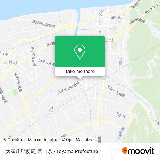 大家庄郵便局 map