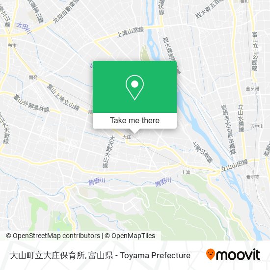 大山町立大庄保育所 map