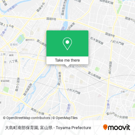 大島町南部保育園 map