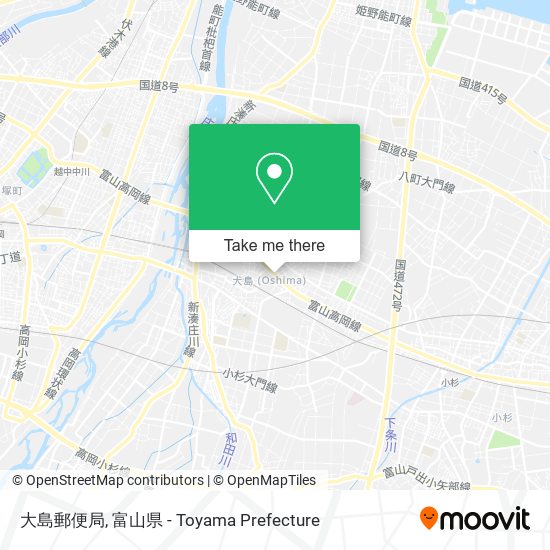 大島郵便局 map