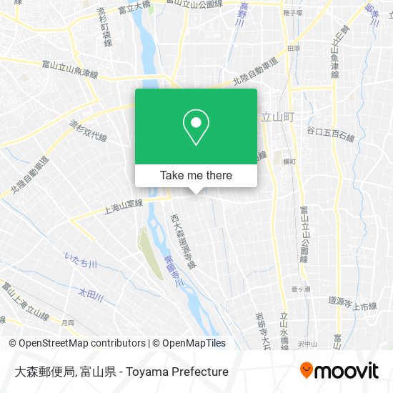 大森郵便局 map