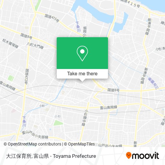 大江保育所 map