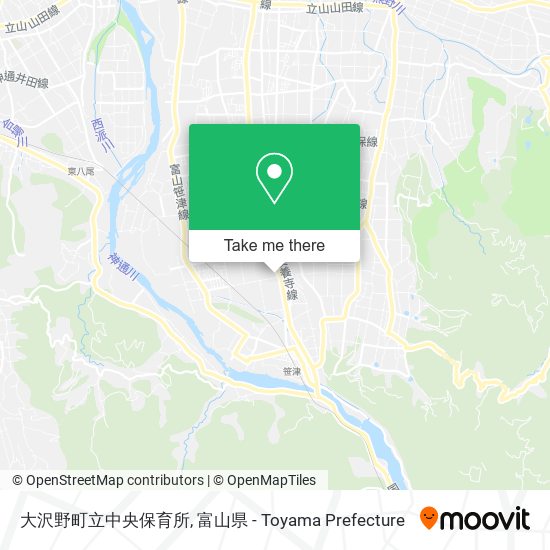 大沢野町立中央保育所 map