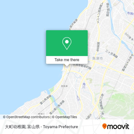 大町幼稚園 map