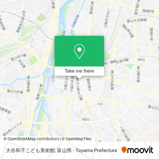 大谷和子こども美術館 map