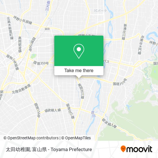 太田幼稚園 map