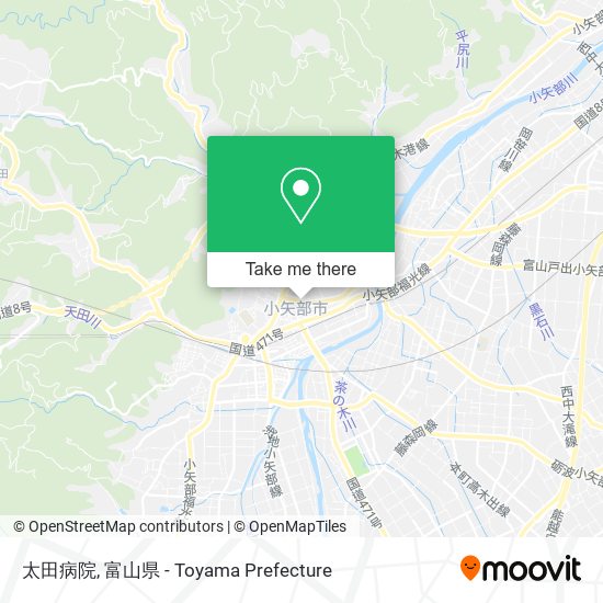 太田病院 map