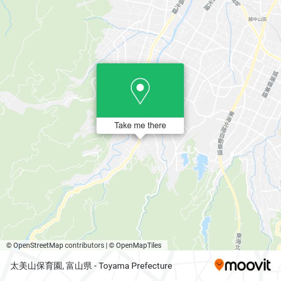 太美山保育園 map