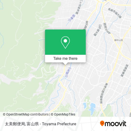 太美郵便局 map