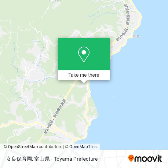 女良保育園 map