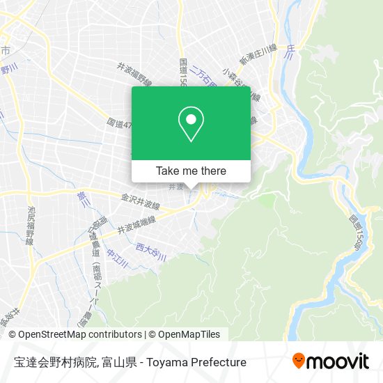 宝達会野村病院 map